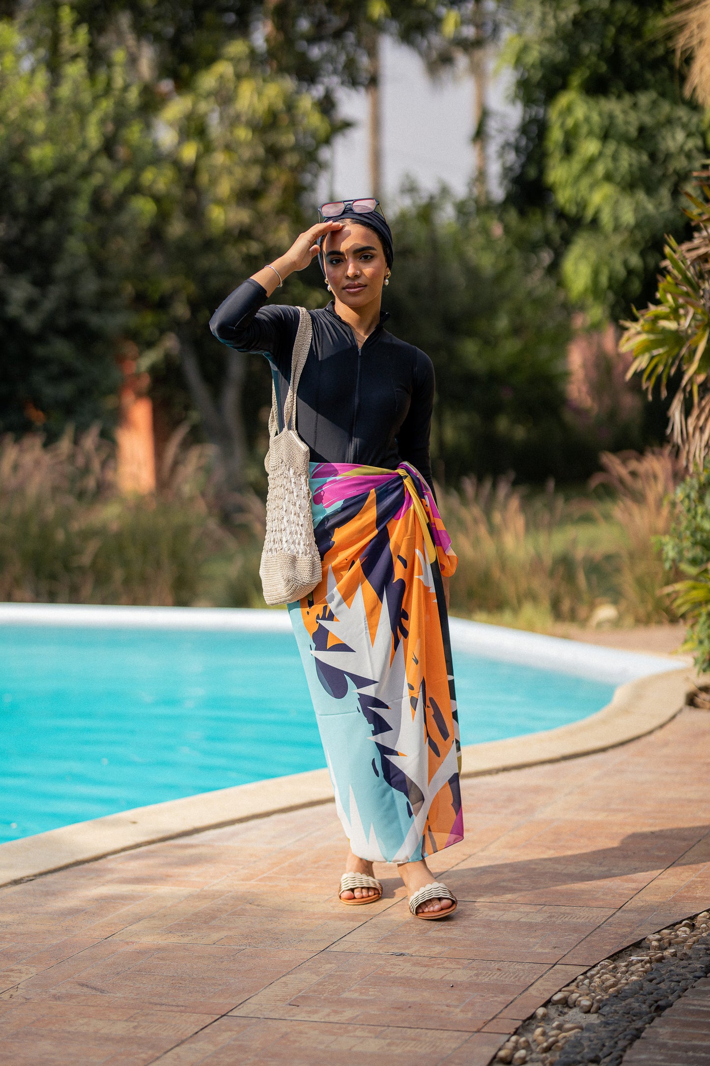Sunset Pastels Sarong / CU-1