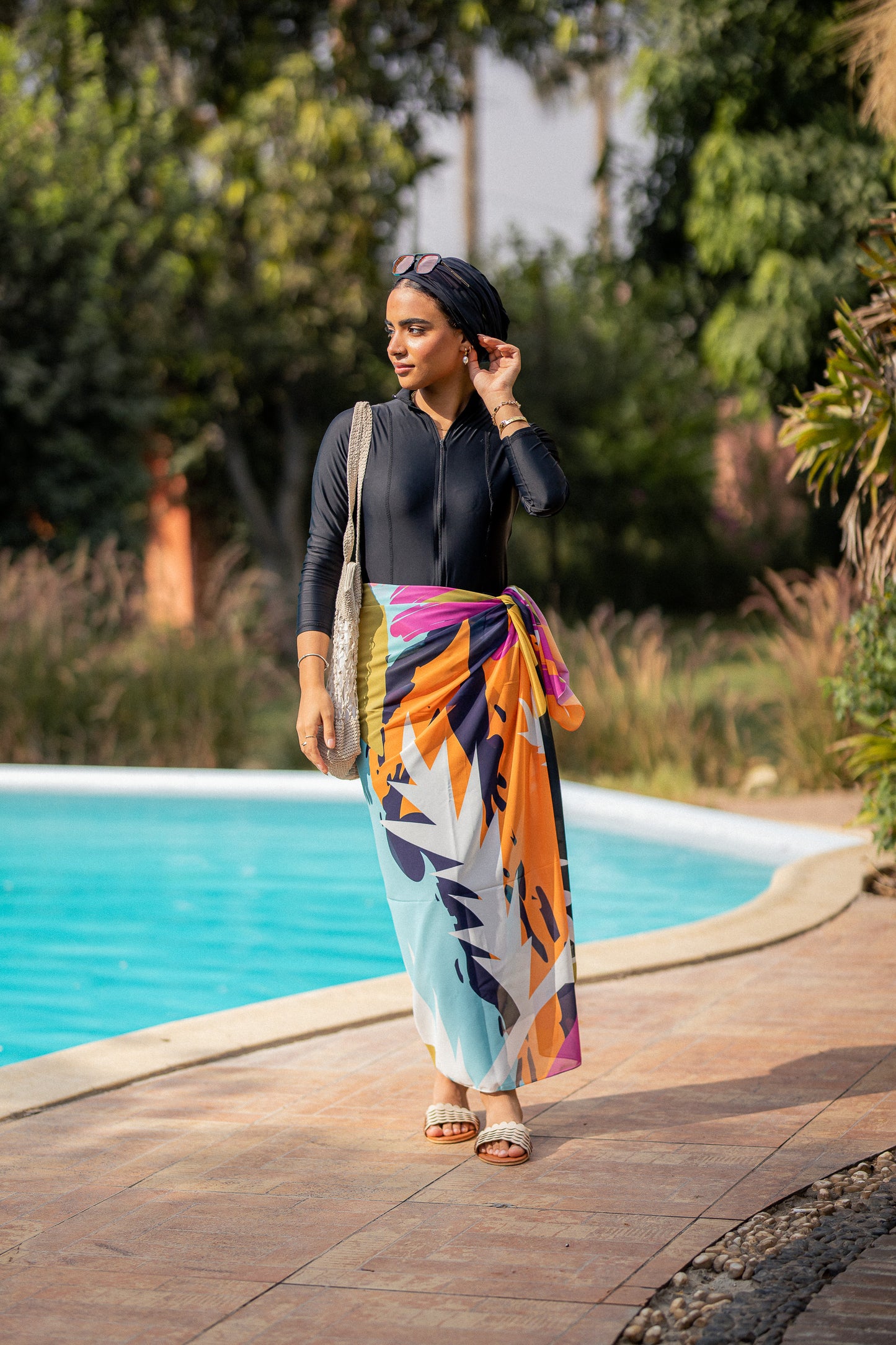 Sunset Pastels Sarong / CU-1