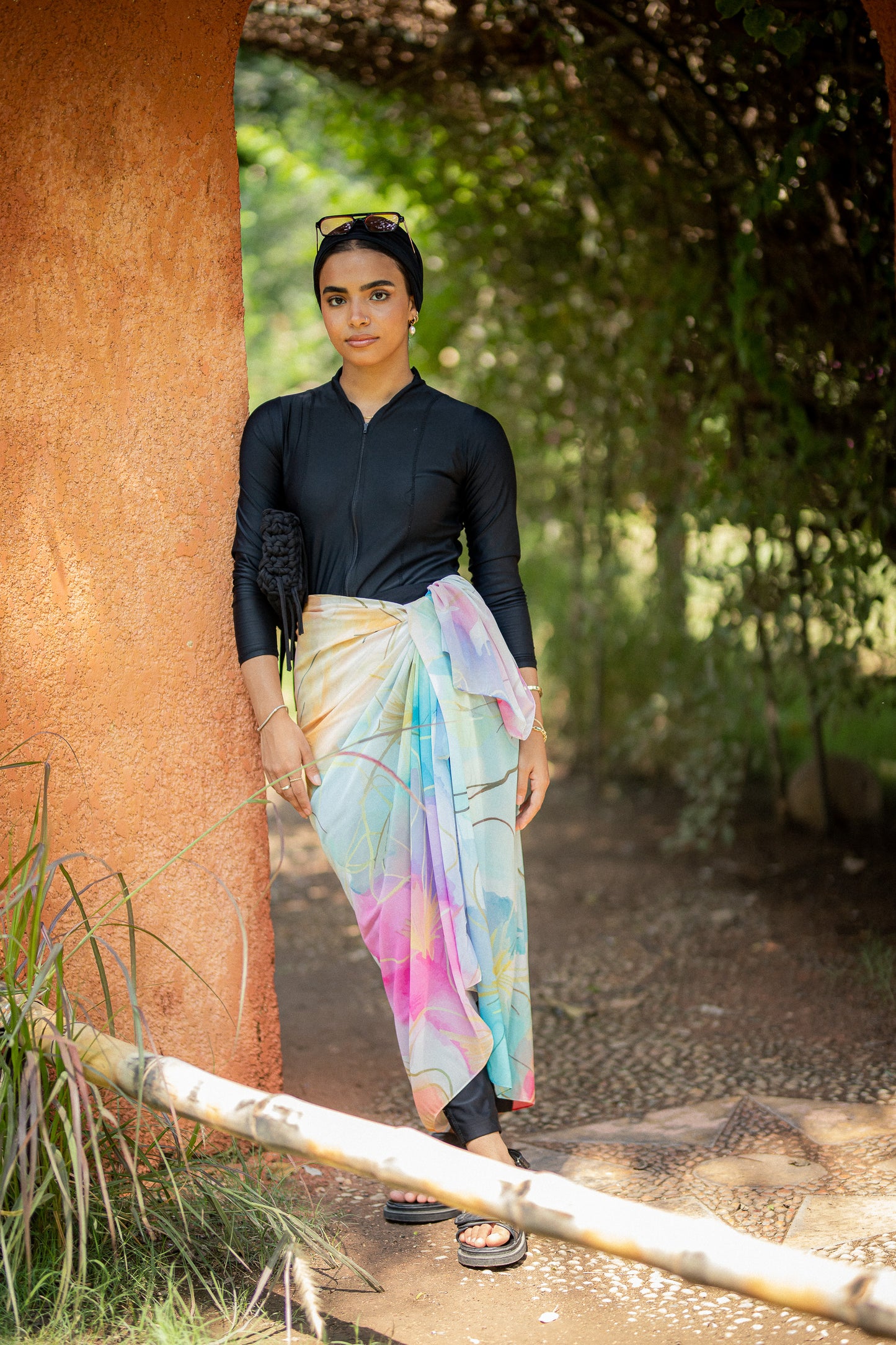 Island Bloom Sarong / CU-10