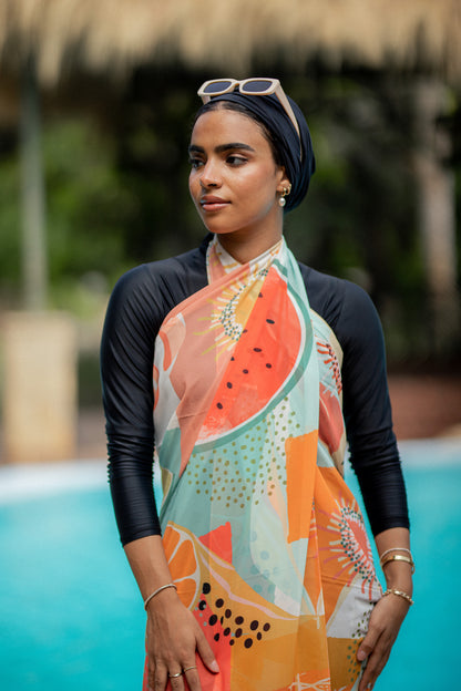 Summer Melon Sarong / CU-8