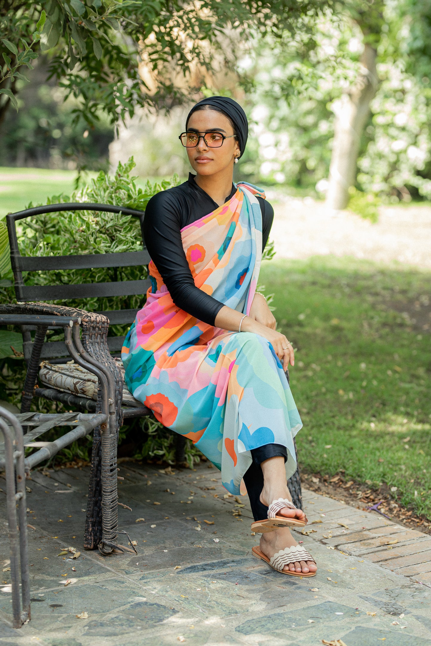 Wild Rainbow Sarong / CU-9